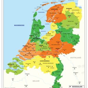 Kaart Nederland Test